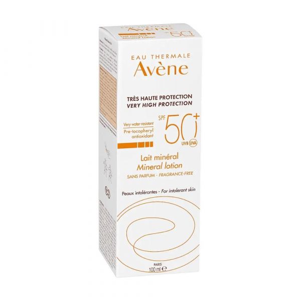 Avene (авен) солнцезащитное молочко 100мл мин.экран spf50 5872 (Pierre fabre dermo-cosmetique)