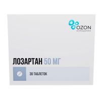 Лозартан 50мг таб.п/об.пл. №30 (АТОЛЛ)