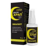 Доктор храпэкс 60мл спрей эвкалипт (МИРРОЛЛА)