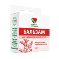 Добрый аптекарь бальзам косметический для наружного применения 4г эф.масла (ЭЛЬФАРМА ООО)