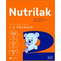 Nutrilak  (Нутрилак) молочная смесь 2 300г 6-12 мес (ИНФАПРИМ АО)