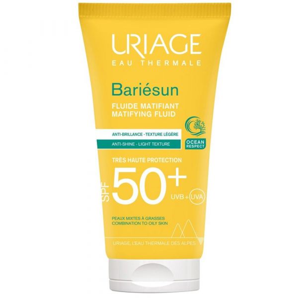 Uriage (урьяж) барьесан матирующая эмульсия 50мл spf50+ 5596 (Dermatologiques d’uriage laboratoires)