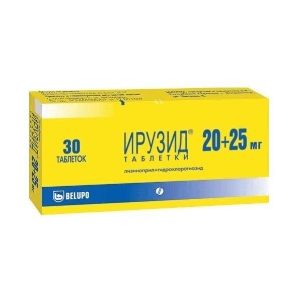 Ирузид 20мг+25мг таб. №30 (Belupo d.d.)