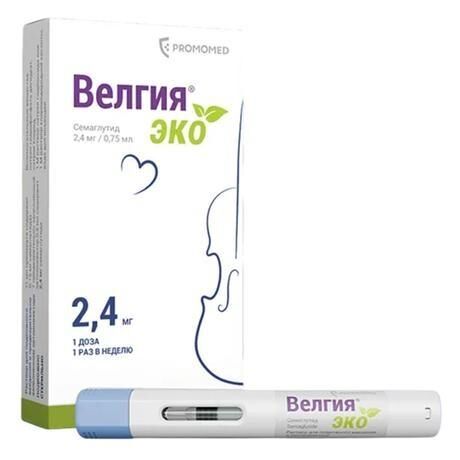 Велгия эко 2,4мг 0,75мл р-р д/ин.п/к. №4 шприцы в автоинжекторах (Биохимик ао)