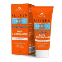 Сульсен форте 2% 75мл паста д/пр.наружн. №1 туба  кетоконазол (МИРРОЛЛА ЛАБ ООО)