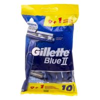 Gillette (Жиллетт) blue ii plus станок для бритья одноразовый №10 (ПРОКТЕР ЭНД ГЕМБЛ)