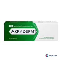 Акридерм 30г крем №1 туба (АКРИХИН)