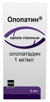 Олопатин 1мг/мл 5мл капли глазн. (МИКРО ЛАБС)