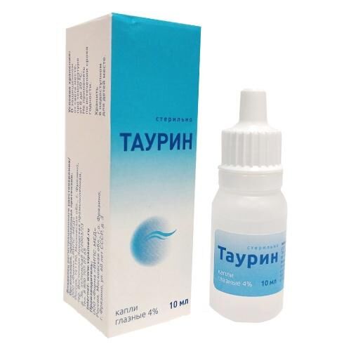 Таурин 4% 10мл капли глазн. №1 фл. (Випс-мед фирма ооо)