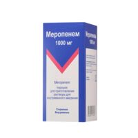 Меропенем 1г пор.д/р-ра д/ин.в/в. №1 фл. (ФАРМКОНЦЕПТ)