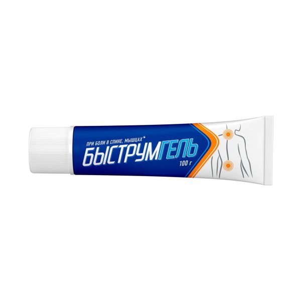 Быструмгель 2.5% 100г гель д/пр.наружн. №1 туба (Акрихин ао)