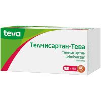 Телмисартан-тева 40мг таб. №90 (ТЕВА)