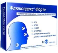 Флюколдекс форте таб.п/об.пл. №12 (НАБРОС ФАРМА)