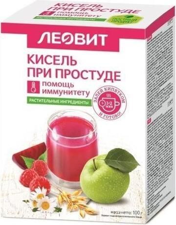 Леовит кисель при простуде 20г №1 пак. (Леовит нутрио ооо)