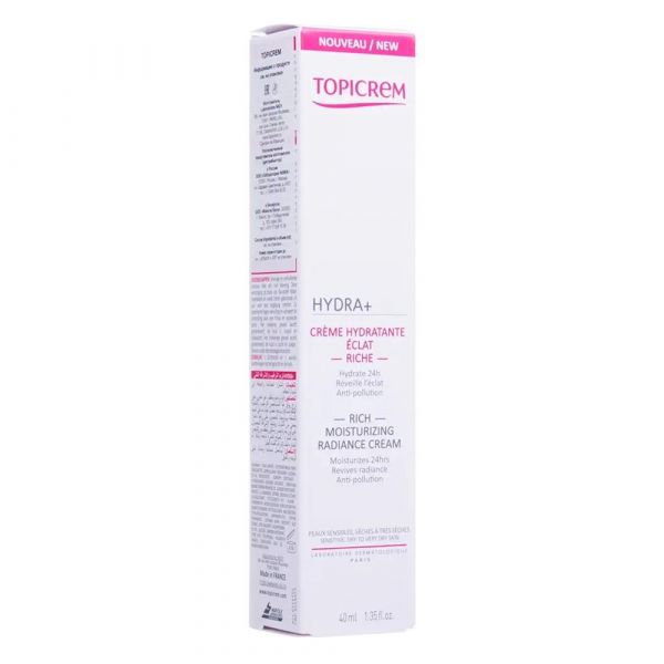 Topicrem (Топикрем) насыщенный увлажняющий крем сияние 40мл (Nigy laboratoires)
