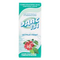 Эдас-131 ринитол 15мл капли д/пр.внутр. №1 фл. (ЭДАС)