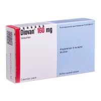 Диован 160мг таб.п/об. №28 (НОВАРТИС)