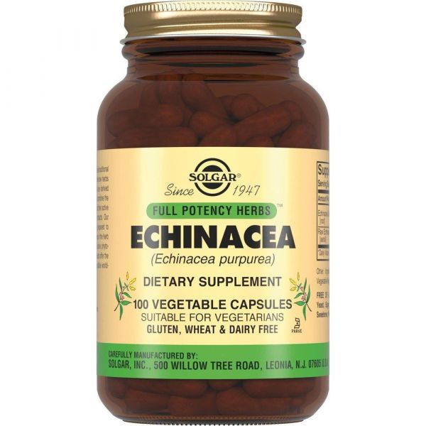 Solgar (Солгар) экстракт эхинацеи пурпурной капс. №100 (Solgar vitamin and herb)