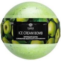 Fabrik cosmetology (Фабрик косметолоджи) шарик бурлящий для ванны 120г яблочное мороженое (ФАБРИК КОСМЕТИК ООО)