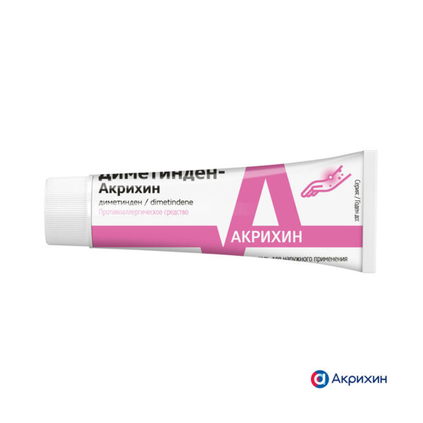 Диметинден 0,1% 50мл гель д/пр.наружн. (Medana pharma s.a.)