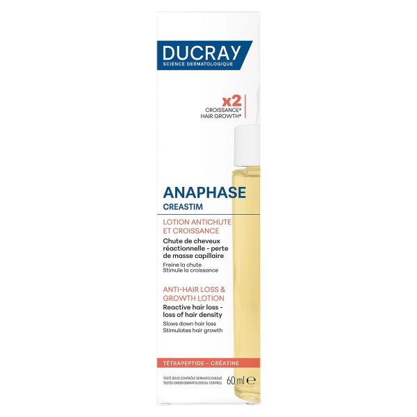 Ducray (Дюкрэ) креастим (анафаз) лосьон д/роста вол. замед.выпад. 60мл (Pierre fabre dermo-cosmetique)