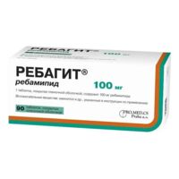 Ребагит 100мг таб.п/об.пл. №90 (ПРО.МЕД.ЦС ПРАГА)