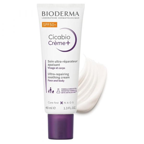 Bioderma (Биодерма) цикабио крем плюс spf50+ 40мл (Naos)