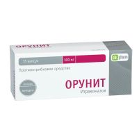 Орунит 100мг капс. №15 (ОБОЛЕНСКОЕ)