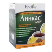 Линкас орви 5,6г гран.д/р-ра д/пр.внутр. №10 саше  лимон (ХЕРБИОН)