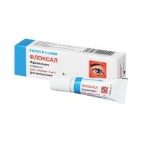 Флоксал 0.3% 3г мазь глазн. №1 туба (БАУШ ХЕЛС)