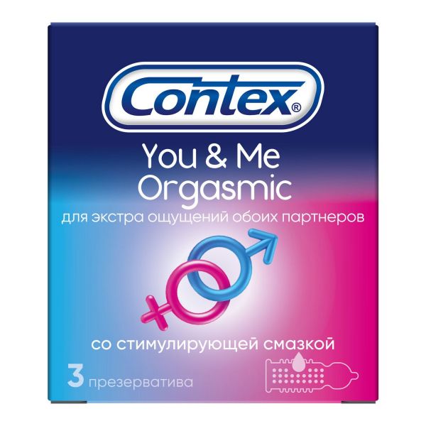 Презерватив contex №3 you me orgasmic (Reckitt benckiser healthcare limited)