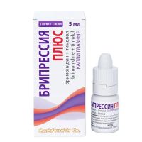 Брипрессия плюс 2мг/мл+5мг/мл 5мл капли глазн. фл. (РОМФАРМ)