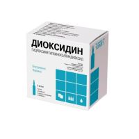 Диоксидин 0,5% 10мл р-р д/инф. пр.наружн. №10 амп. (ВАЛЕНТА)