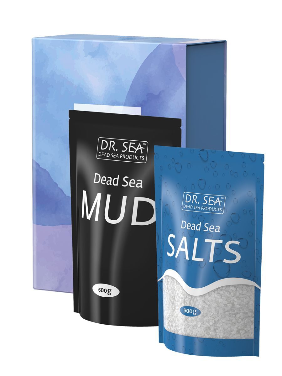 Dr. Sea (Доктор море) набор соль 500г + грязь 600г 0086 (Dr.burstein  ltd.hataasia st.) - цены в Самаре, купить Dr. Sea (Доктор море) набор соль  500г + грязь 600г 0086 в аптеке