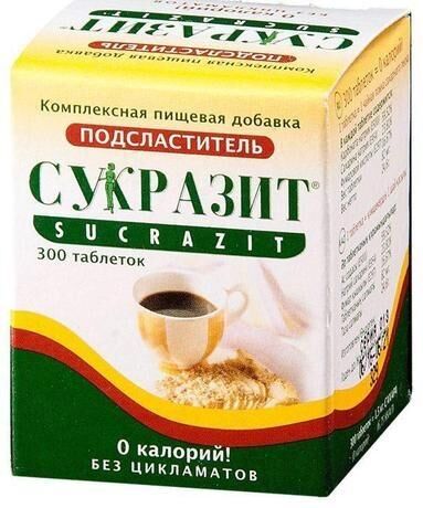 Заменитель сахара сукразит таб. №300 (Biscol co.)