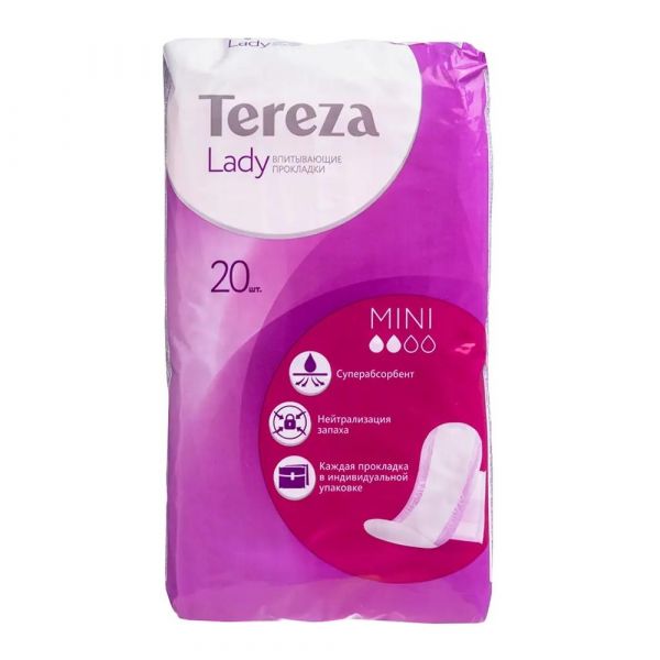 Tereza (Тереза) lady прокладки урологические №20 мини (Ontex bvba)
