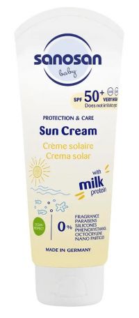 Sanosan (Саносан) крем солнцезащитный 75мл spf50+ 089451 (САНОСАН)