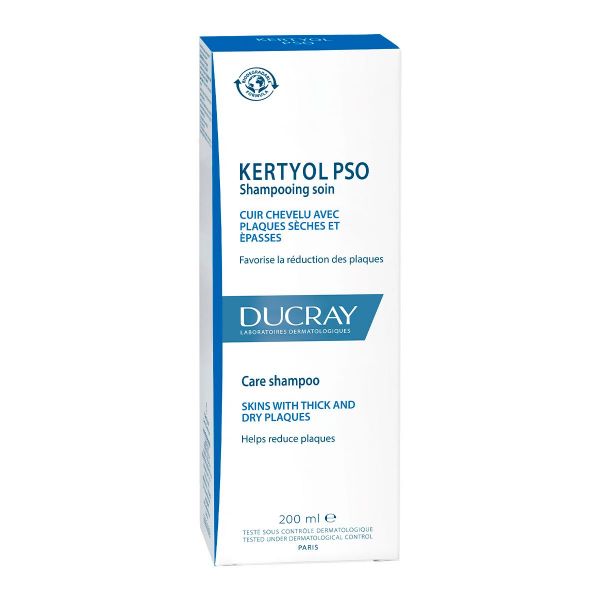 Ducray (Дюкрэ) кертиоль-pso шампунь 200мл (Pierre fabre dermo-cosmetique)