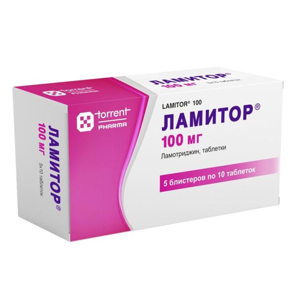 Ламитор 100мг таб. №50 (Torrent pharmaceuticals ltd_1)