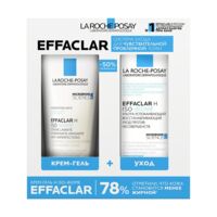 La Roche-Posay (Ля рош-позе) эфаклар н изо-биом крем 40мл + гель 200мл (ЛОРЕАЛЬ)