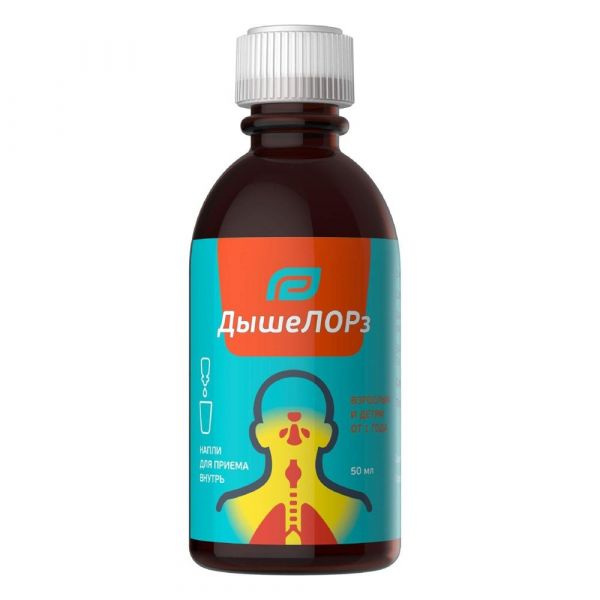 Дышелорз 50мл капли д/пр.внутр. фл. (Вифитех зао)