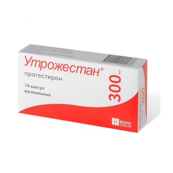 Утрожестан 300мг капс.ваг. №14 (Безен мануфэкчуринг рус)