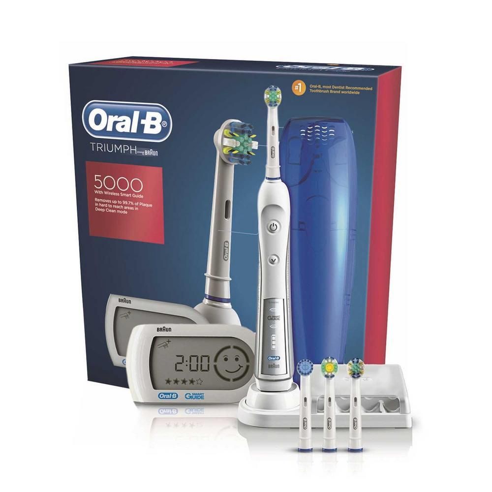 Oral-b (орал би) зубная щетка электрическая triumph+smart guide 3738  (Procter & gamble co.) - цены в Екатеринбурге, купить Oral-b (орал би)  зубная щетка электрическая triumph+smart guide 3738 в аптеке Фармленд,  инструкция по