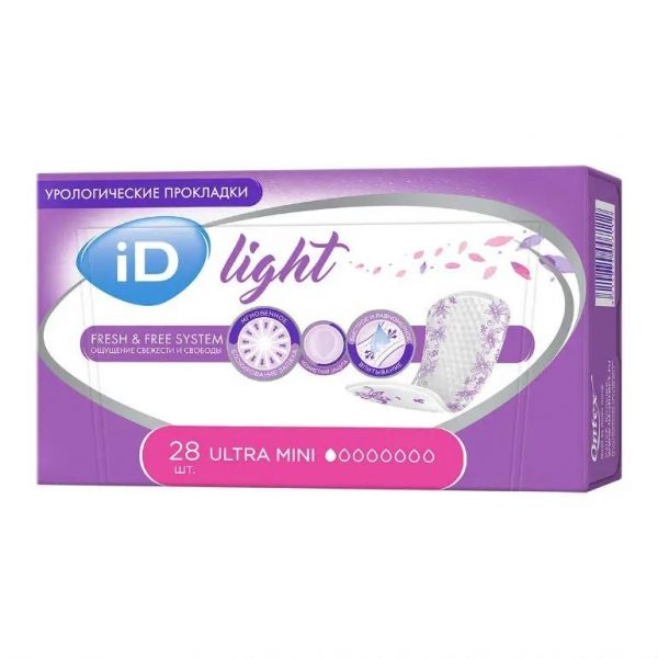 Прокладки урологические айди анамини №28 ультра мини (Ontex bvba)