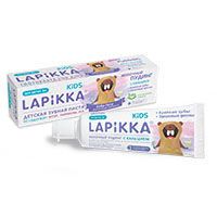 Lapikka (Лапикка) зубная паста кидс 45г молочный пудинг с кальцием (ЕВРОКОСМЕД ООО)