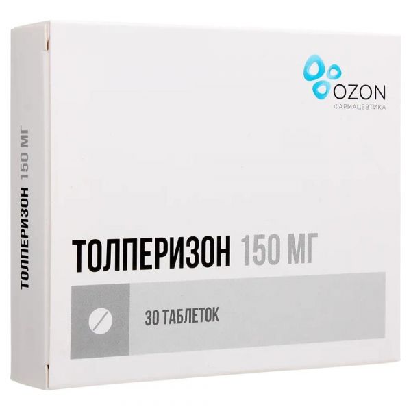 Толперизон 150мг таб.п/об.пл. №30 (Озон ооо)