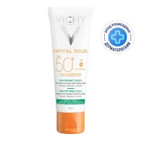 Vichy (виши) капсолей матирующий уход д/проблемной кожи 3 в 1 50мл spf50+ (ЛОРЕАЛЬ)