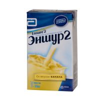 Эншур 2 200мл смесь жидк.д/энт.пит. №1 уп.  банан (ЭББОТТ)