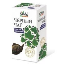 Kima (Кима) чай черный байховый листовой высшего сорта 50г с листом черн.смор. (СОЛНЦЕ АЛТАЯ)