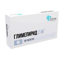 Глимепирид 2мг таб. №90 (АТОЛЛ)